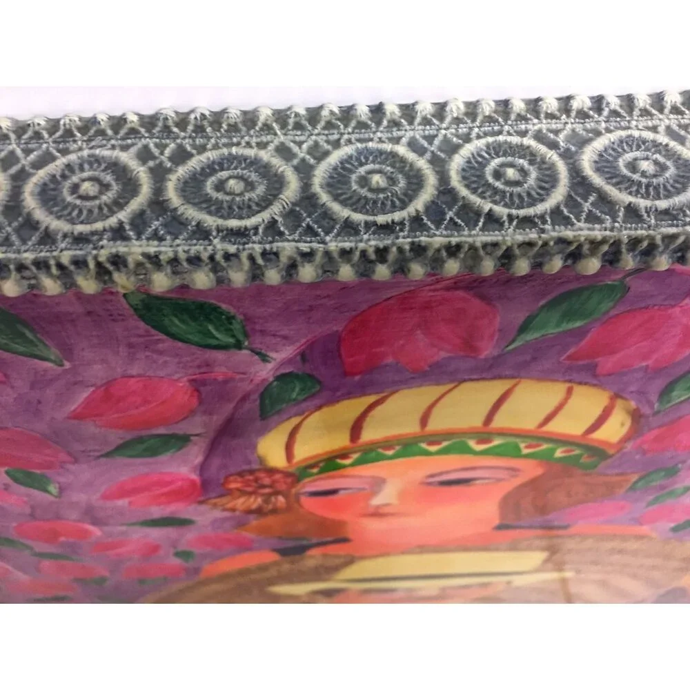 Vtg 1970’s Painting Art ”CHARLESTON CHEETAHS” Oil On Board Painting Art Signed - Picture 5 of 10